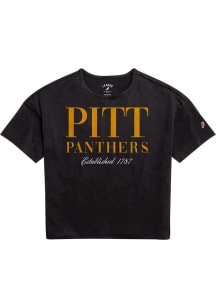 Pitt Panthers Team Short Sleeve T-Shirt - Black