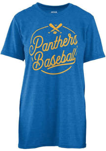 Pitt Panthers Blue Pressbox Team Short Sleeve T-Shirt