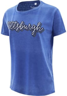 Pitt Panthers Team Image Short Sleeve T-Shirt - Blue