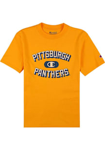 Pitt Panthers Youth Gold Team Short Sleeve T-Shirt