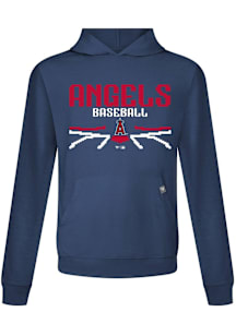 Levelwear Los Angeles Angels Mens Navy Blue Relay Arcade Hood