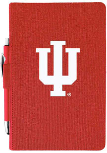Red Indiana Hoosiers Pen Notebook and Folder