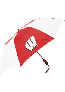 Red Wisconsin Badgers Two Tone Umbrella