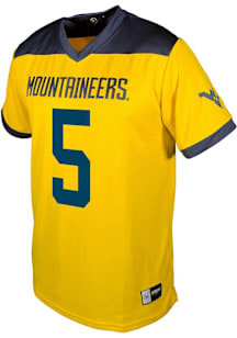 Jaden Bray  Genuine Collective West Virginia Mountaineers Gold Football NIL Football Jersey