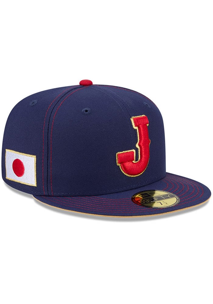 Japan Mens 2026 World Baseball Classic 59FIFTY BLUE New Era Fitted