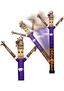 Black K-State Wildcats Scarecrow team color and team logo Outdoor Inflatable