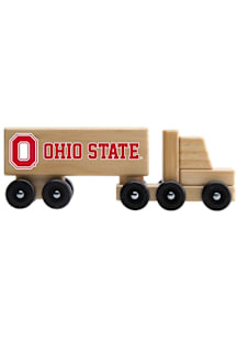 Ohio State Buckeyes Wooden Semi Car