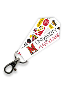 Red Maryland Terrapins Julia Gash Keychain