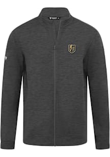 Levelwear Vegas Golden Knights Mens Grey Alec 3D Embroidered Patch Light Weight Jacket