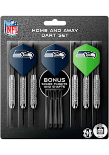 Seattle Seahawks Fan's Choice Dart Set Dart Board Cabinet