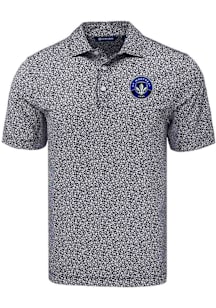 Cutter and Buck Montreal Impact Black Pike Flora Big and Tall Polo