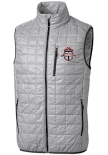 Cutter and Buck Toronto FC Big and Tall Grey Rainier PrimaLoft Mens Vest