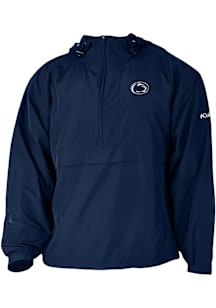 Columbia Penn State Nittany Lions Mens Navy Blue Heat Seal Prodigy Long Sleeve Qtr Zip Pullover