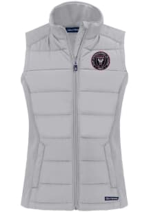 Cutter and Buck Inter Miami CF Womens Grey Evoke Vest