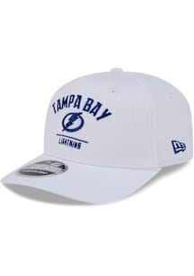 New Era Tampa Bay Lightning 9SEVENTY Stretch Snap CTN Adjustable Hat - White