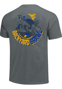 Pitt Panthers Backyard Brawl 2025 Short Sleeve T Shirt - Grey