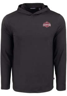 Mens Ohio State Buckeyes Black Cutter and Buck 2024 Football National Champion Coastline Eco Lon..