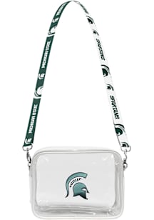 Fanny Fan Michigan State Spartans Womens Clear Tote - Green