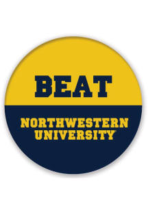 Michigan Wolverines Beat Button