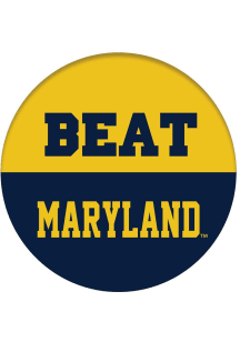 Michigan Wolverines Beat Maryland Button