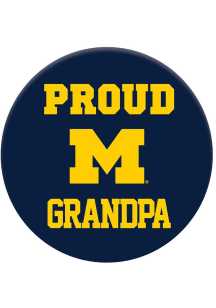 Michigan Wolverines Grandpa Button