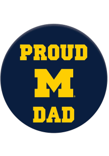 Michigan Wolverines Dad Button