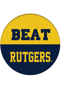 Michigan Wolverines Beat Rutgers Button