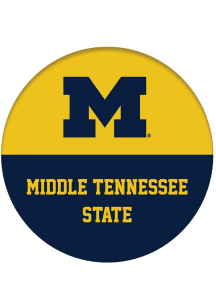 Michigan Wolverines Beat Middle TN ST Button