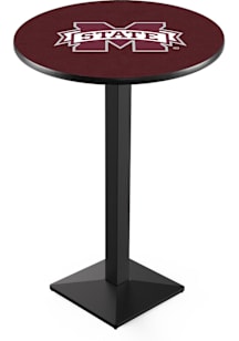 Mississippi State Bulldogs Square Base Pub Table