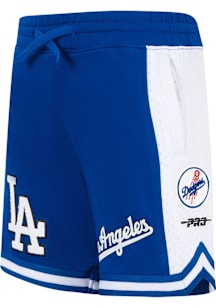 Pro Standard Los Angeles Dodgers Boys Blue Classic Chenille Shorts