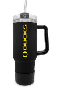 Black Oregon Ducks 40 oz Stainless Steel Tumbler