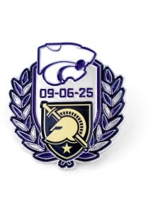 Purple K-State Wildcats Souvenir 2025 vs Army Game Day Pin