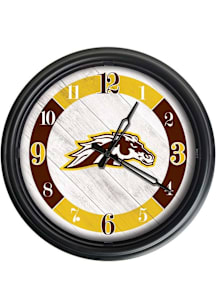 Western Michigan Broncos Outdoor LED Wall Clock
