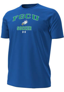 Under Armour Florida Gulf Coast Eagles Blue Soccer Performance Short Sleeve T Shirt