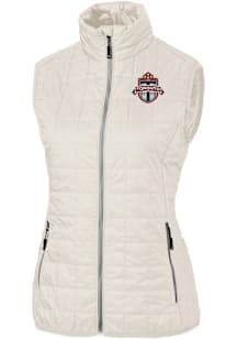 Cutter and Buck Toronto FC Womens White Rainier PrimaLoft Vest