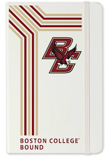 Boston College Eagles School Bound team logo Notebook and Folder - White