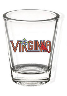 Virginia State Icon Line Art 2oz Shot Glass