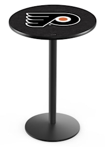 Philadelphia Flyers Black Round Base Pub Table