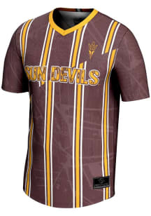 ProSphere Arizona State Sun Devils Mens Maroon Vigor Soccer Jersey