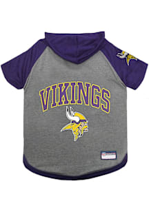 Minnesota Vikings Team Logo Hoodie Pet T-Shirt