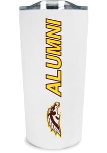 White Western Michigan Broncos 18oz Soft Touch Alumni Stainless Steel Tumbler