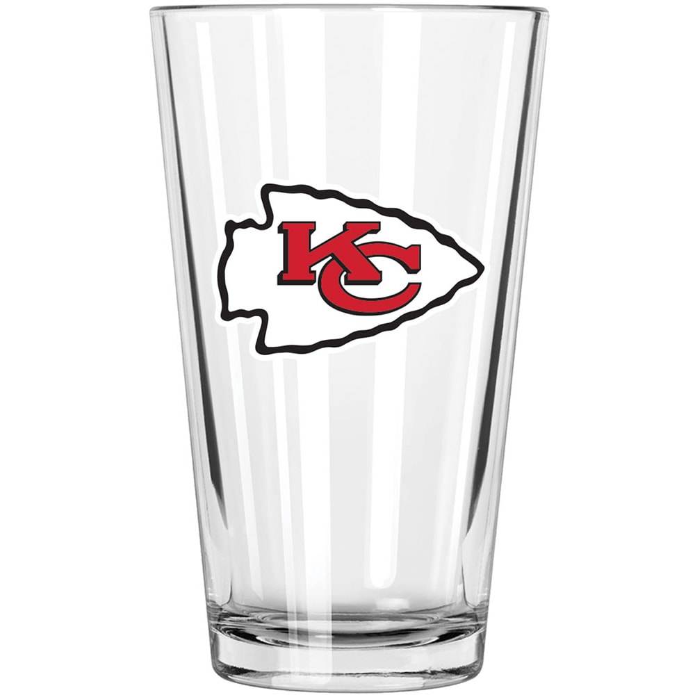 Half Full Drinkware Courtesy of Kansas City Beer Can Glass – Made in KC