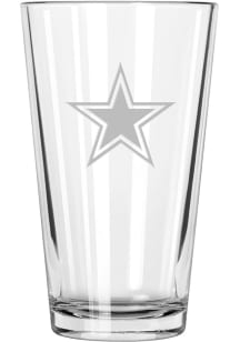Dallas Cowboys Etched Pint Glass
