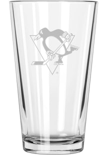 Pittsburgh Penguins Etched Pint Glass