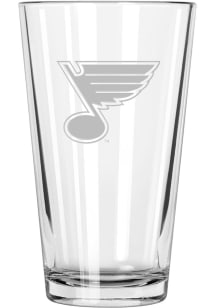 St Louis Blues Etched Pint Glass