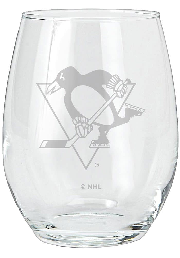 Pingry Etched Stemless Wine Glass 15 oz.