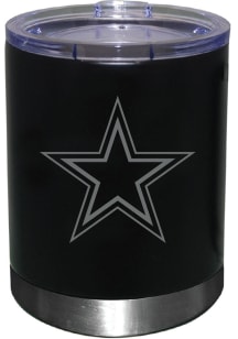 Dallas Cowboys 12 OZ Etched Stainless Steel Tumbler - Black