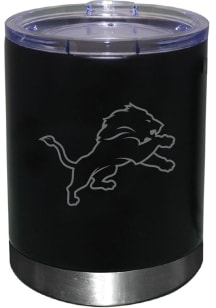 Detroit Lions 12 OZ Etched Stainless Steel Tumbler - Black