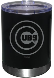 Chicago Cubs 12 OZ Etched Stainless Steel Tumbler - Black