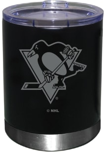 Pittsburgh Penguins 12 OZ Etched Stainless Steel Tumbler - Black